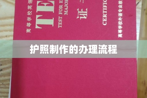 西华护照制作的办理流程
